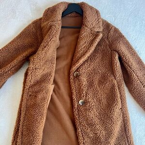 Uniqlo Pile-Lined Fleece Tailored Jacket